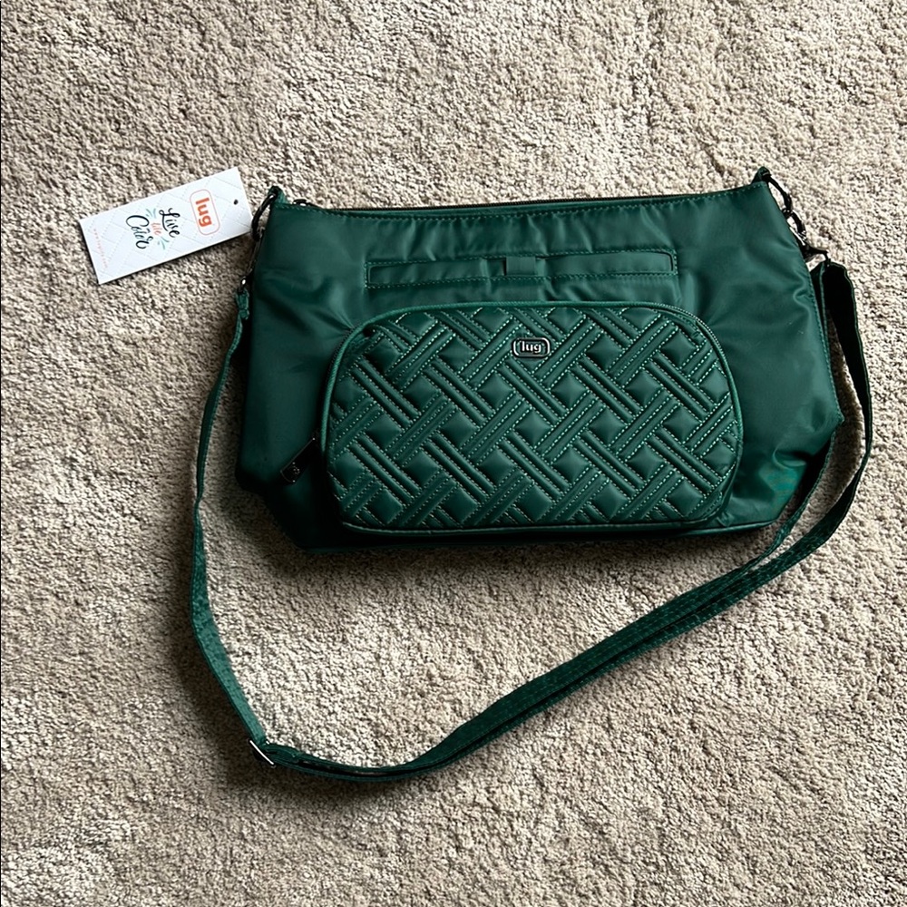 Lug Green Crossbody Bag Samba 2